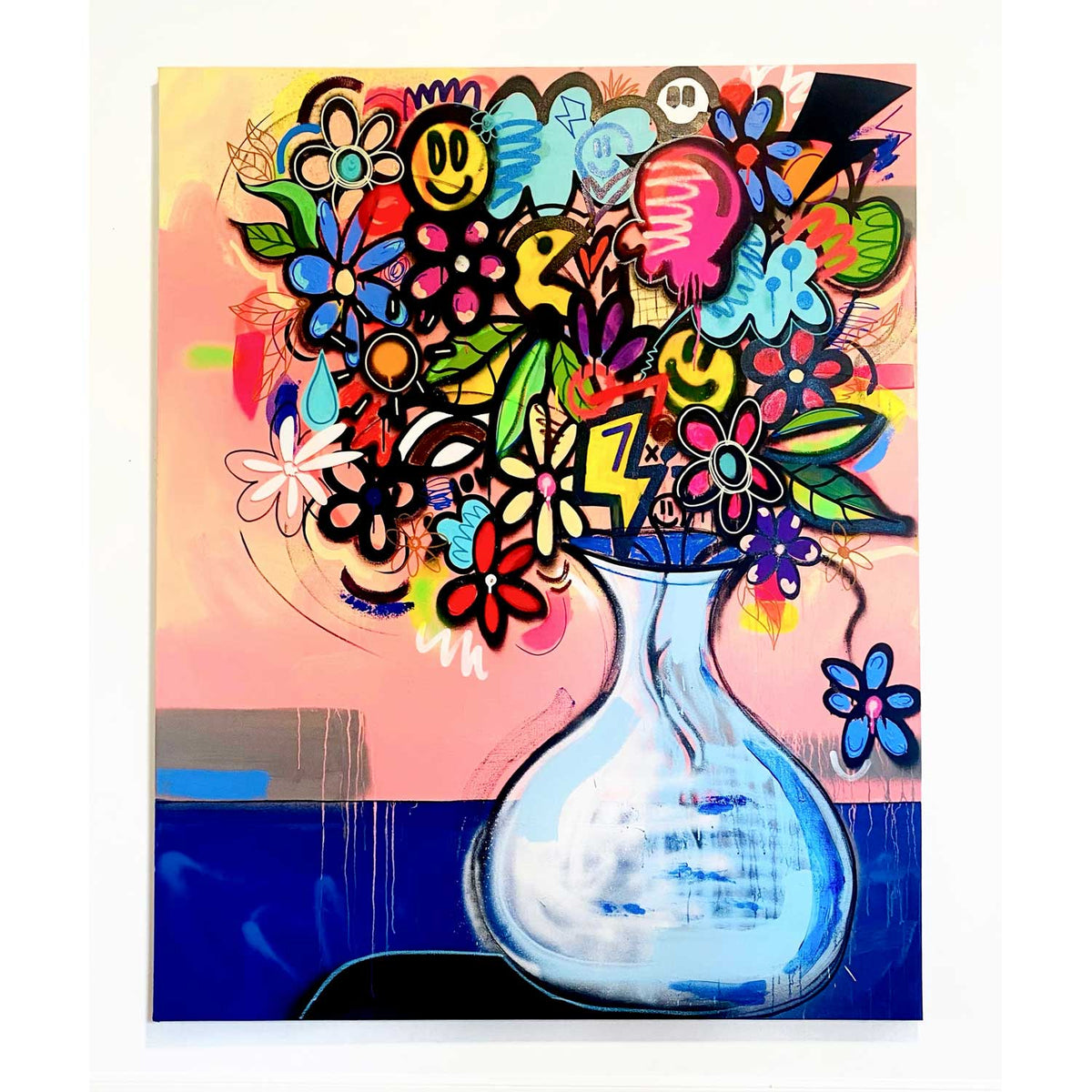 Bouquet No. 1 60" x 48" - Petroff Gallery -  - Chris Solcz - Bouquet No. 1, 60" x 48"