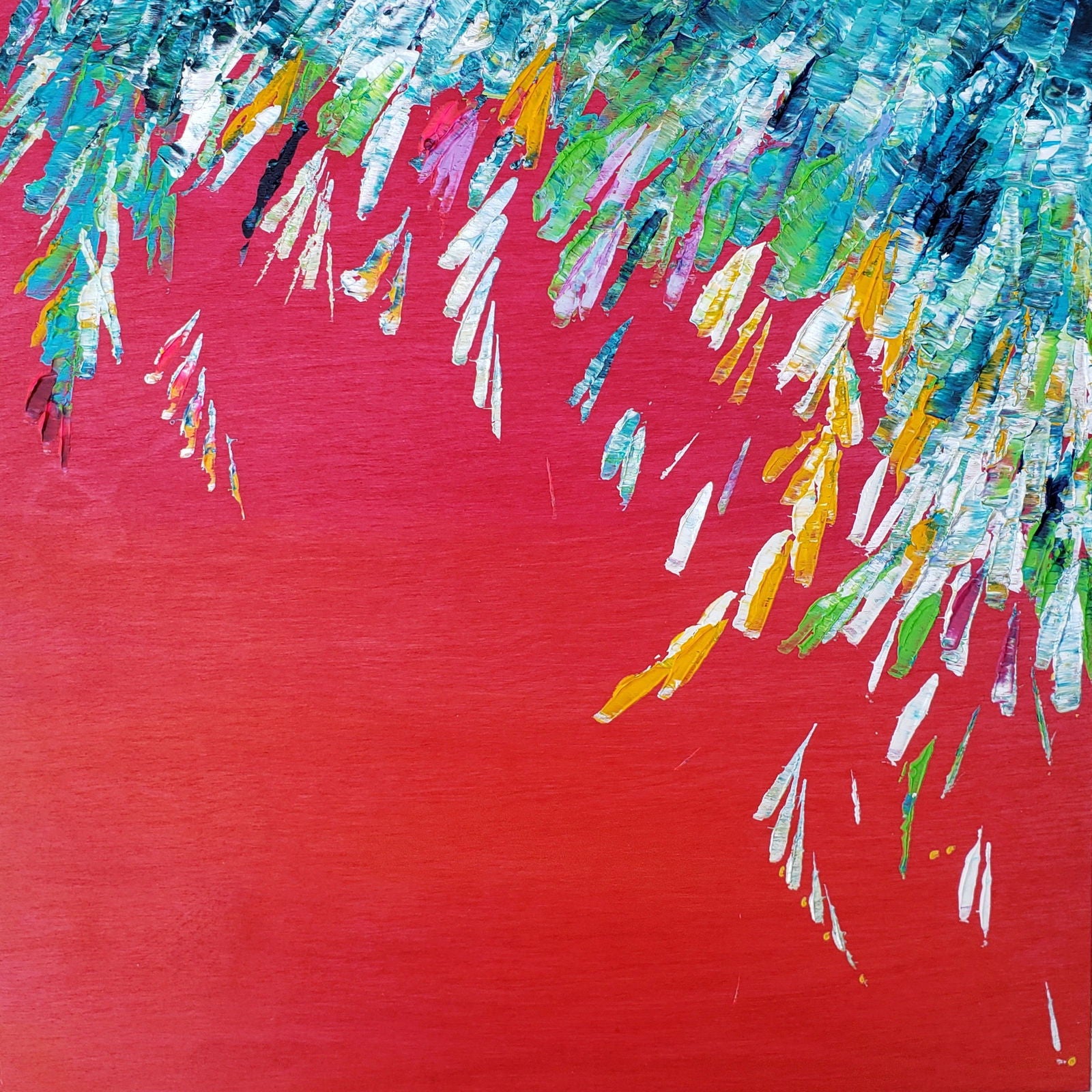 Breezy Day 12" x 12" - Petroff Gallery  - Painting