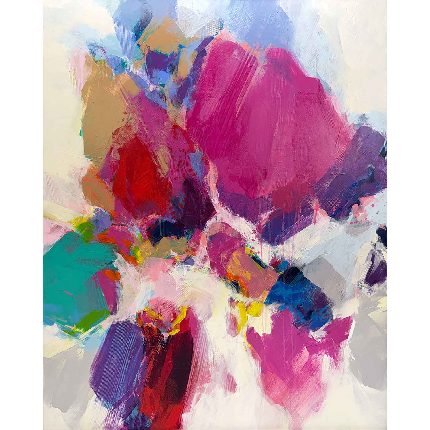 Bright Side of the Rain 50" x 40" - Petroff Gallery - Painting