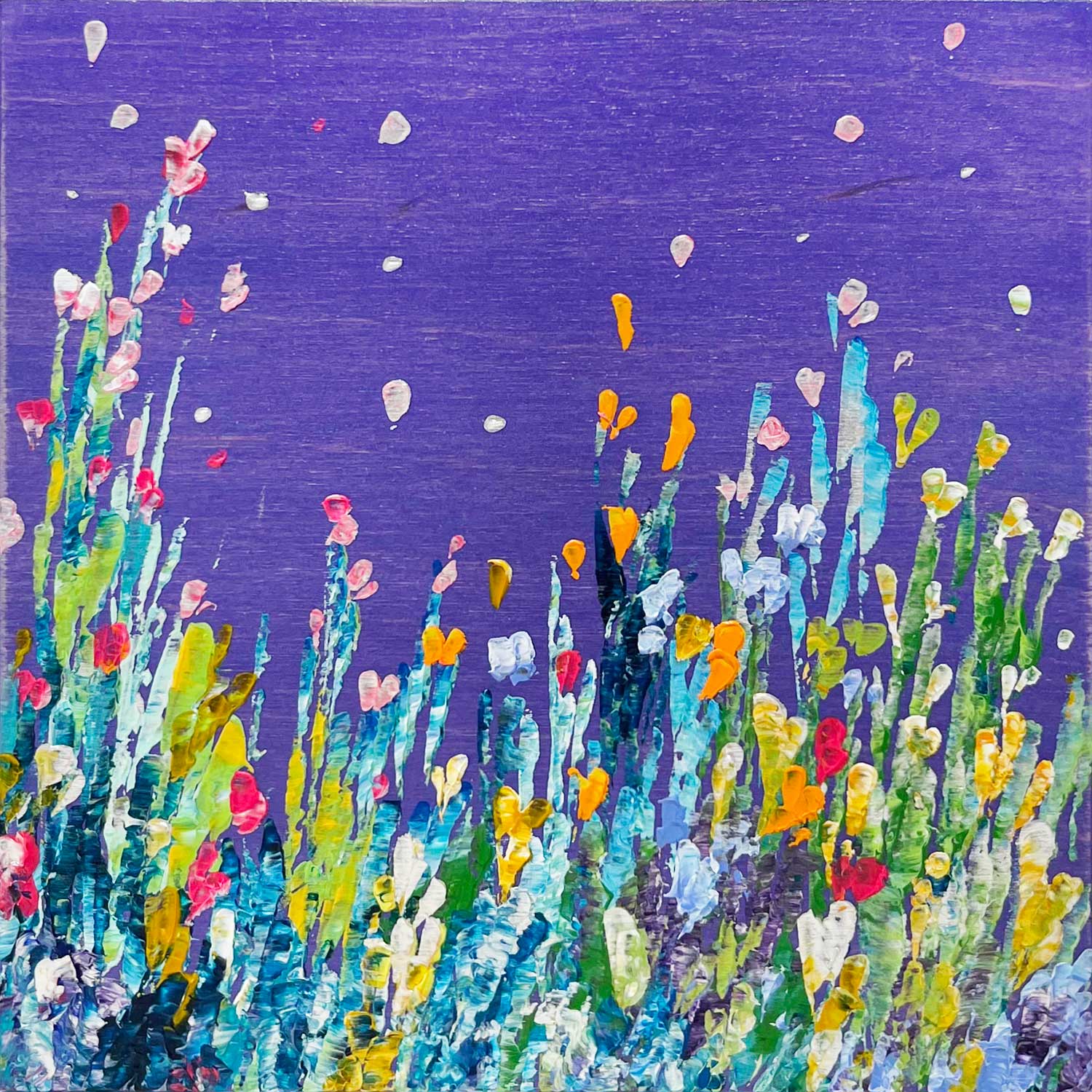 Bright Moments 6" x 6" - Petroff Gallery -  - Kate Taylor - Bright Moments, 6" x 6"