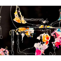 Brighter in Darkness 48" x 48" - Petroff Gallery - Painting