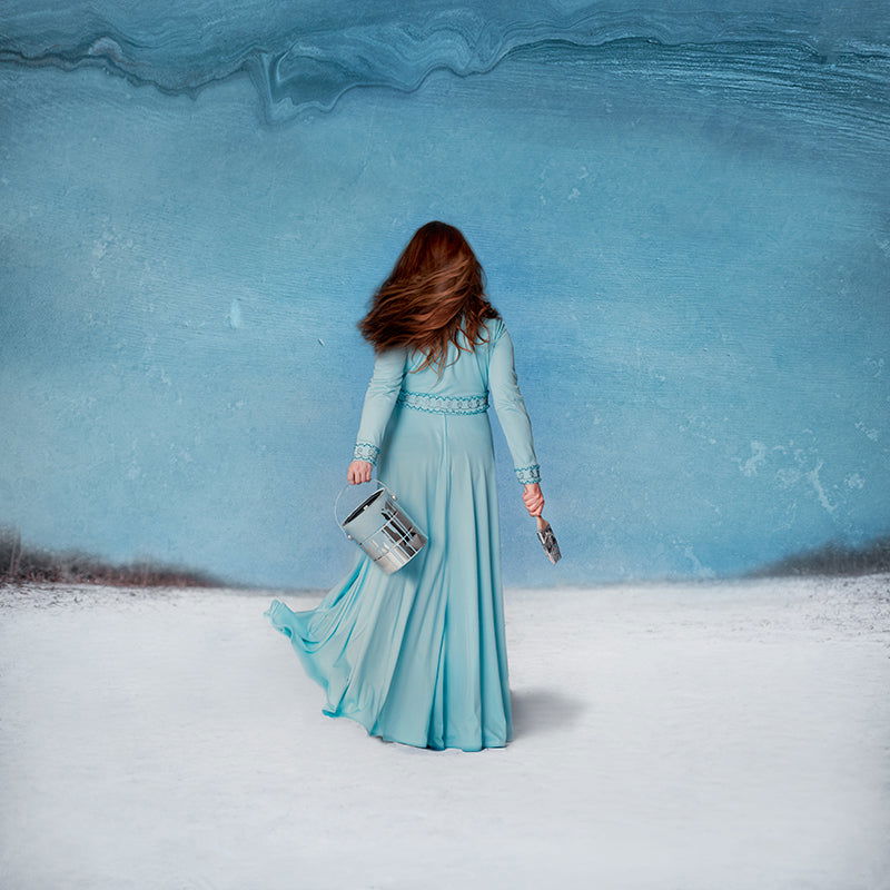 Brighter Days 23" x 23" - Petroff Gallery -  - Lora Moore - Brighter Days 23 x 23