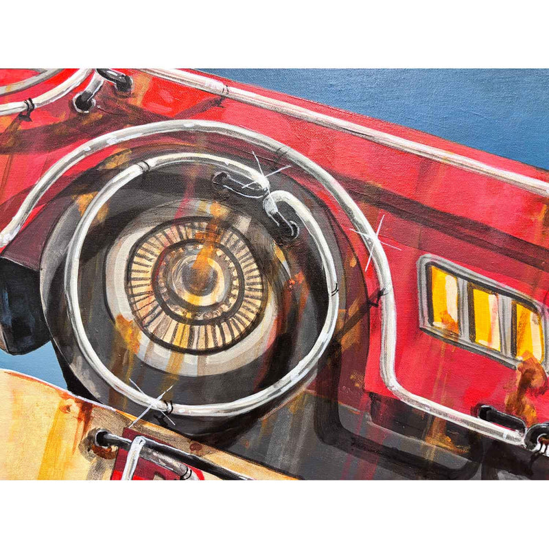 Bueller 36" x 36" - Petroff Gallery - Painting