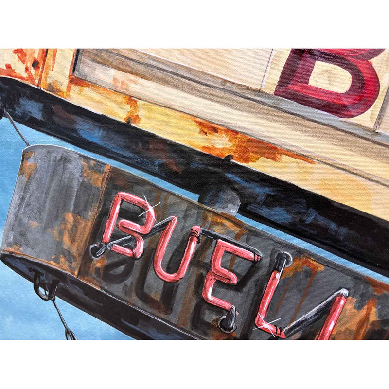 Bueller 36" x 36" - Petroff Gallery - Painting