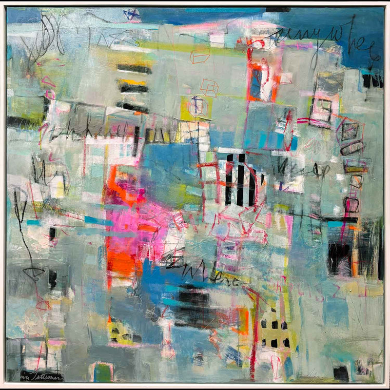 Building Bridges 48" x 48" Petroff Gallery 
