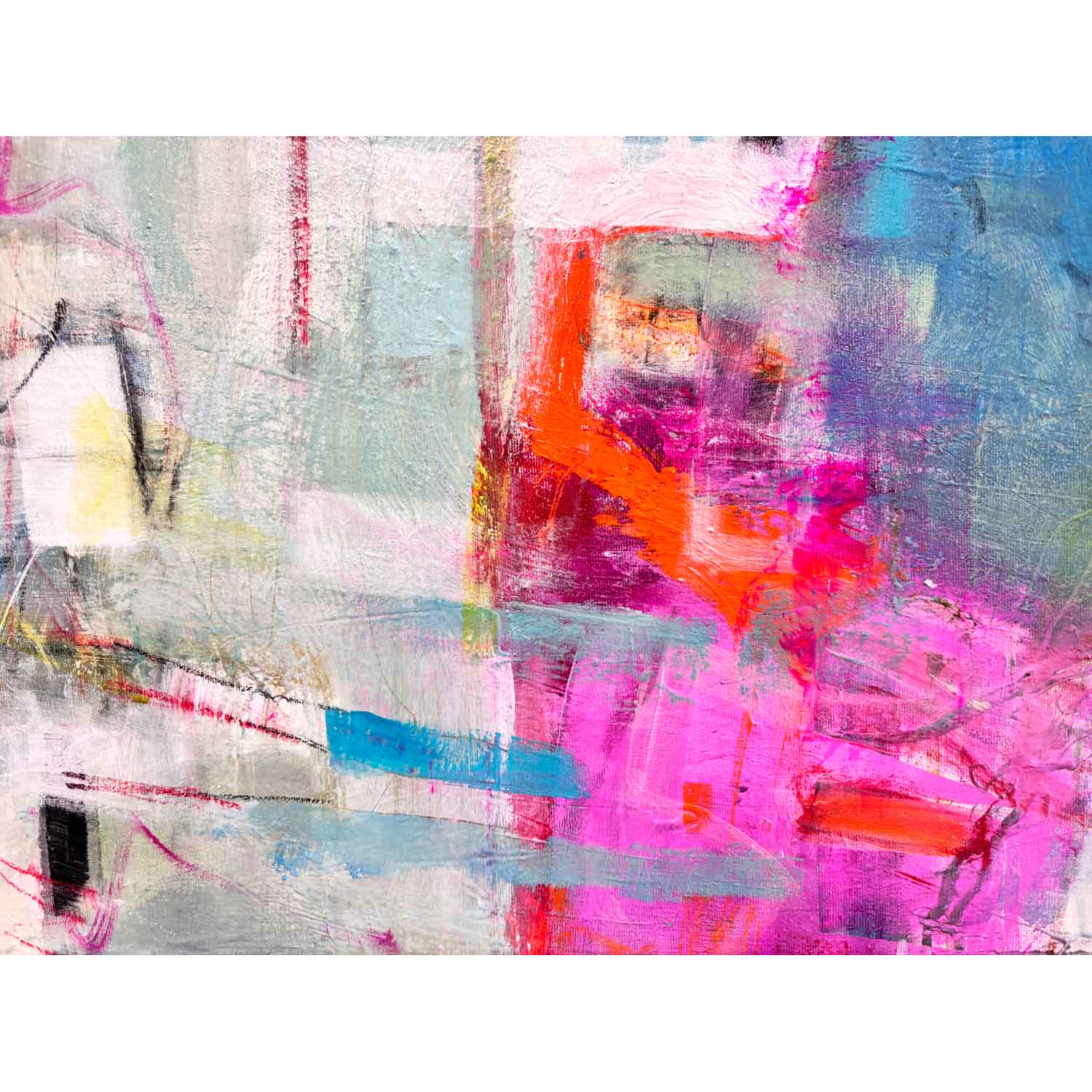 Building Bridges 48" x 48" Petroff Gallery 