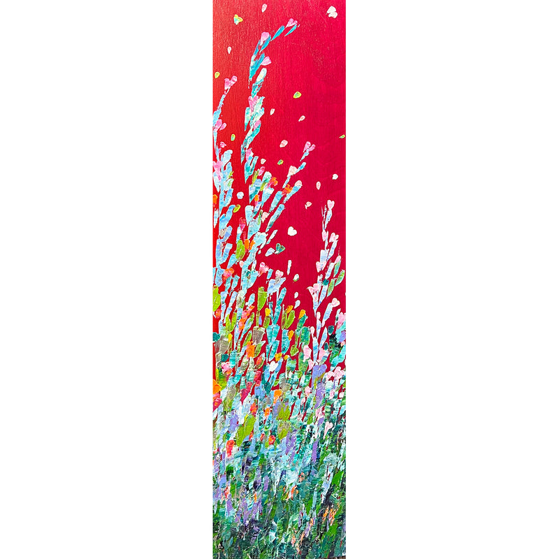 Butterfly Bloom 6" x 24" - Petroff Gallery - Paintings