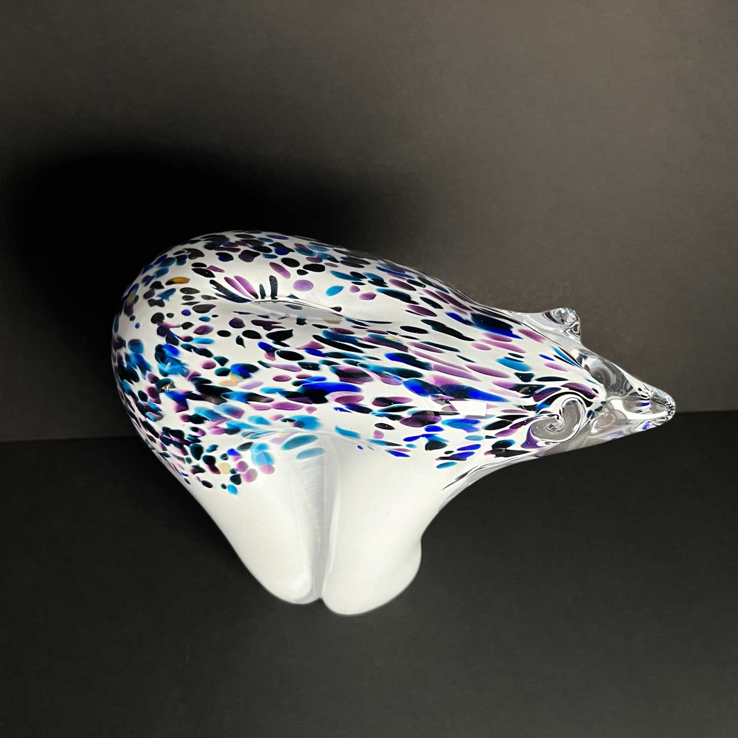 Fundy Midnight Deep Blue Large - Petroff Gallery - Glass Sculpture
