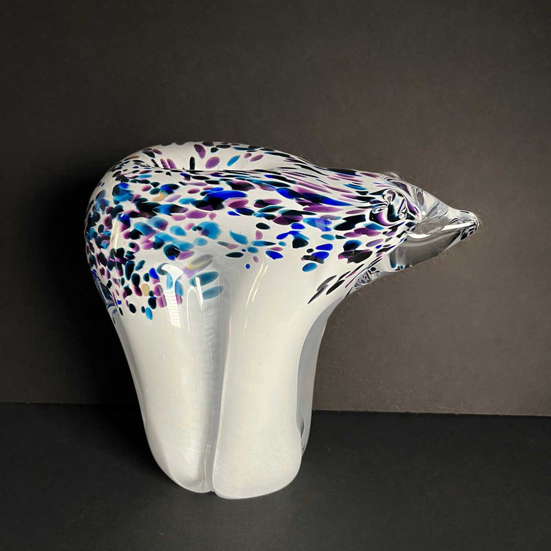 Fundy Midnight Deep Blue Large - Petroff Gallery - Glass Sculpture