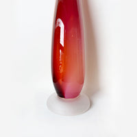 Kelp Spire Orange/Pink 1 Detail View - Petroff Gallery - Glass Art