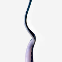 Kelp Spire Blue/Purple 2 Detail View - Petroff Gallery - Glass Art