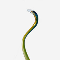 Kelp Spire Green/Yellow/Blue 2 - Petroff Gallery - Glass Art