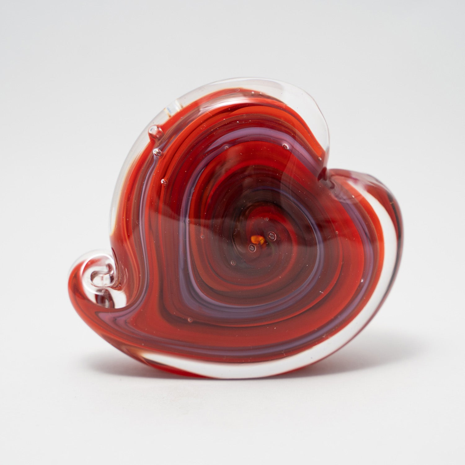 Red Swirl Heart