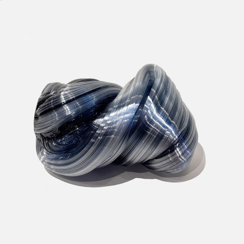 Silk Knot Silver - Petroff Gallery - Glass Art