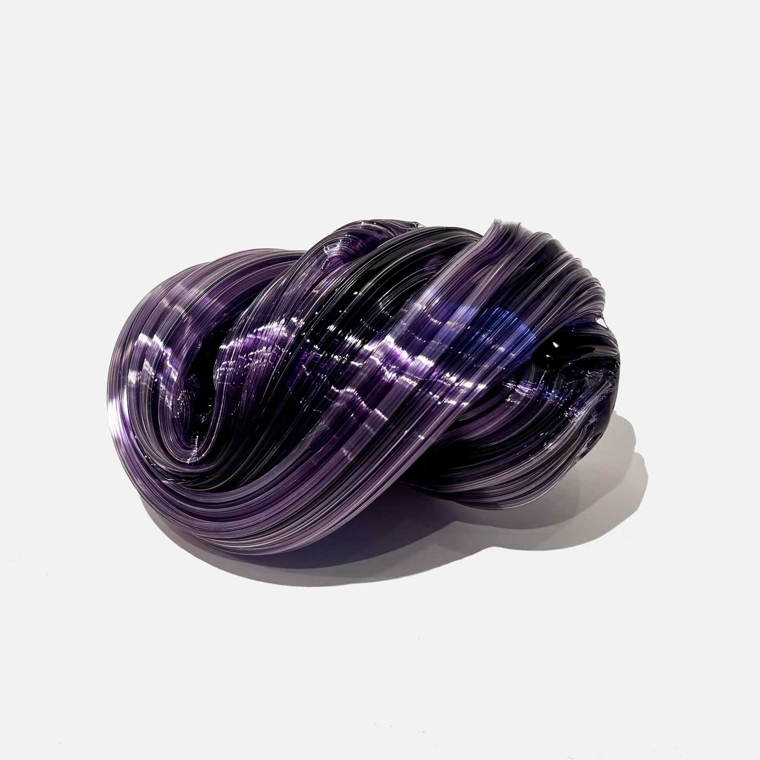 Silk Knot Purple - Petroff Gallery - Glass Art