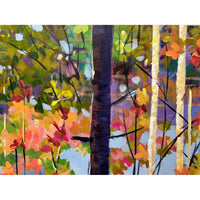Can You Hear My Colourful Song 36" x 72" - Petroff Gallery - Painting