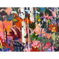 Can You Hear My Colourful Song 36" x 72" - Petroff Gallery - Painting