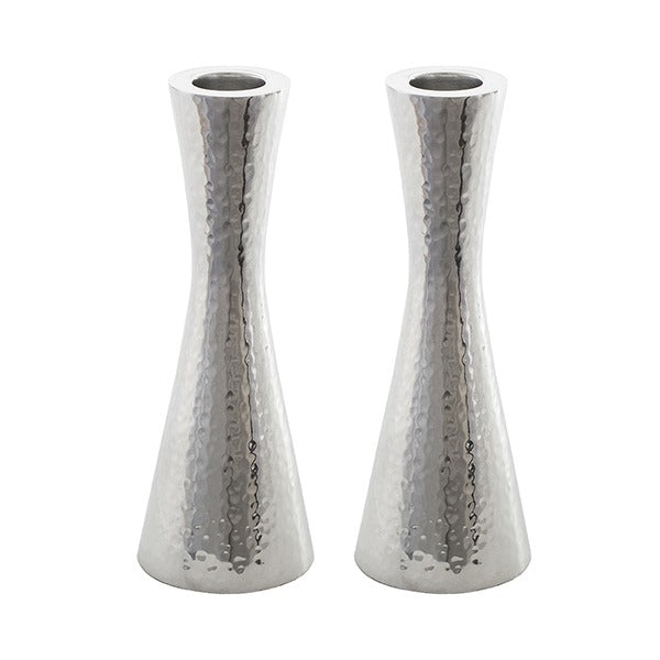 Candlesticks Hammer Work - Petroff Gallery - Judaica