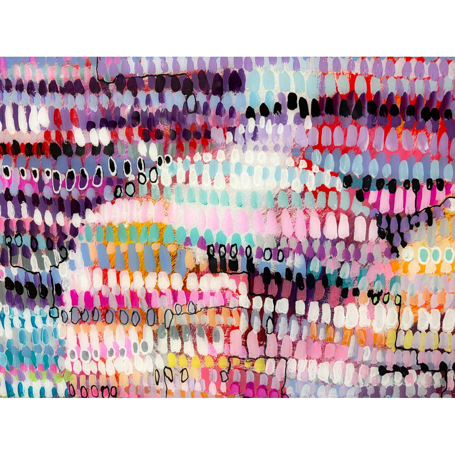 Capture My Heart 36" - Petroff Gallery - Painting