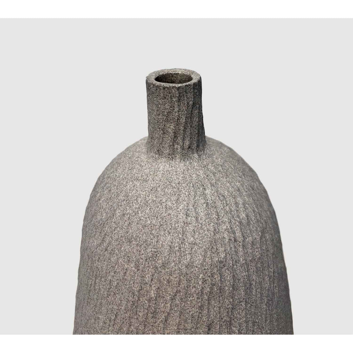 Carved Tall Vase - Petroff Gallery - Ceramic Art