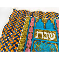 Challah Cover - Bottles - Petroff Gallery -  - 