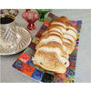 Challah Tray Flowers - Petroff Gallery - Judaica