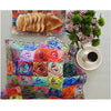 Challah Tray Flowers - Petroff Gallery - Judaica