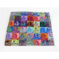 Challah cover Flowers - Petroff Gallery - Judaica