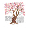 Cherry Blossoms Pink - Petroff Gallery - Ketubah