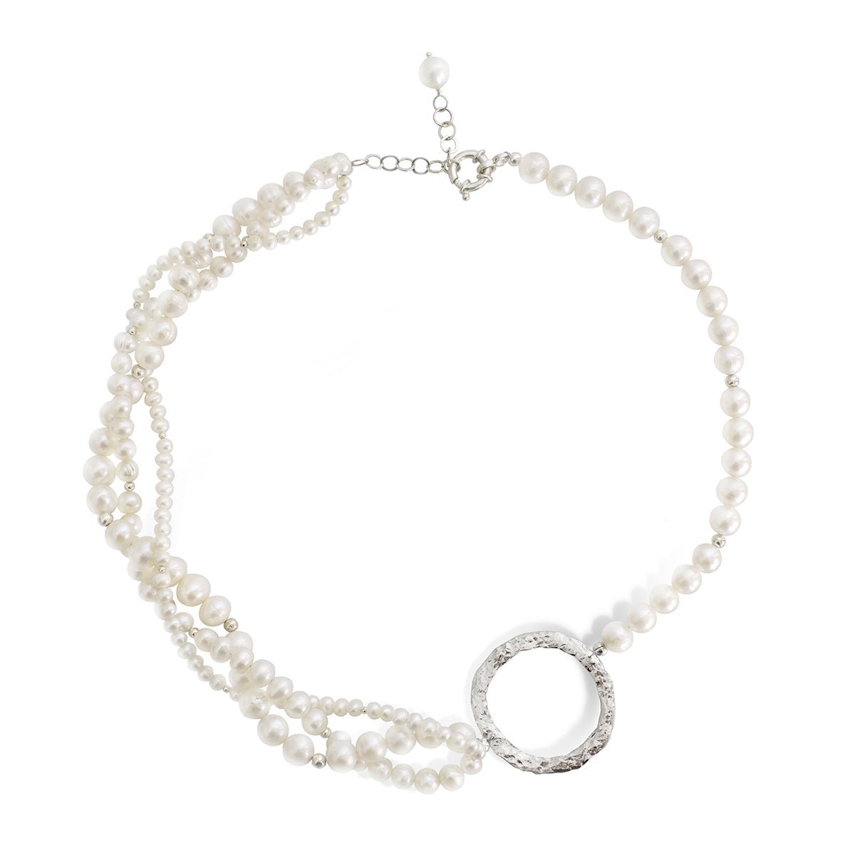 Circle DNA Necklace - Petroff Gallery