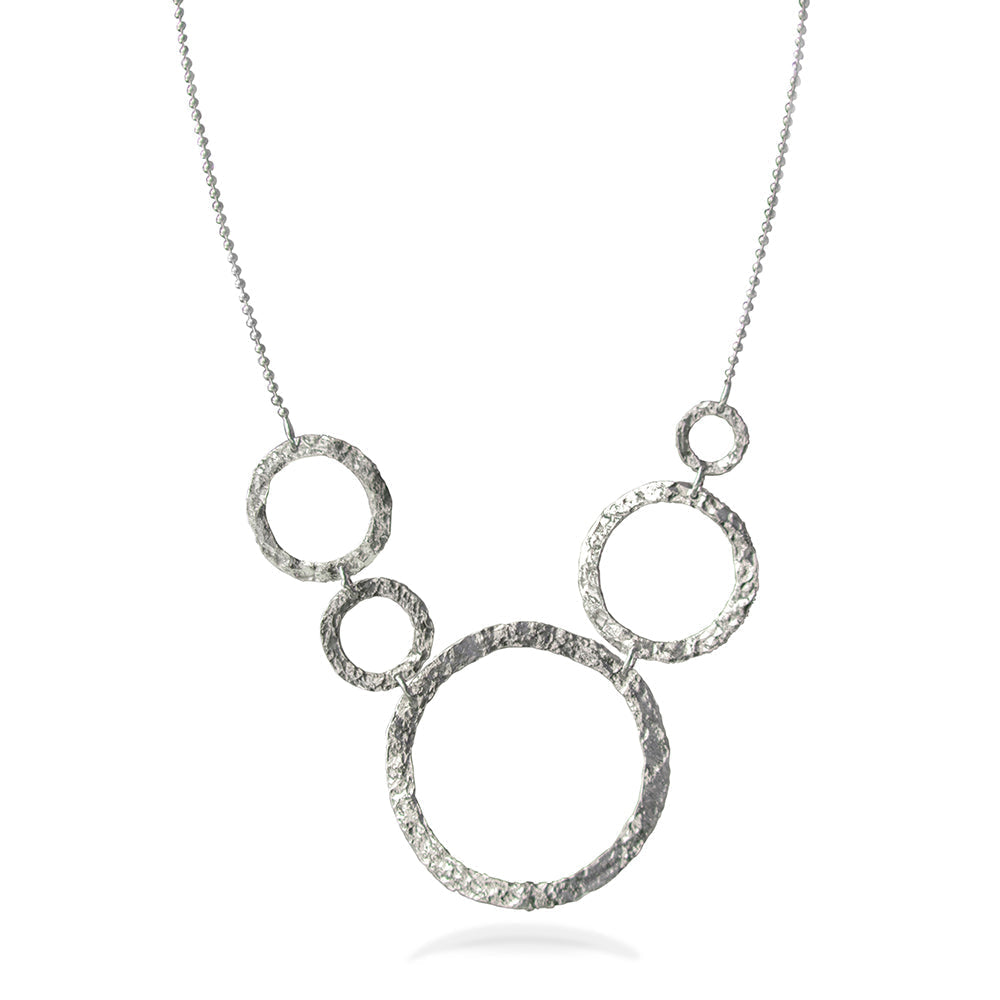 Circle V Necklace - Petroff Gallery