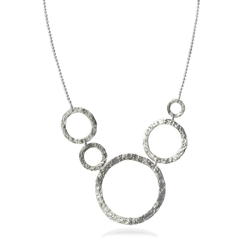 Circle V Necklace - Petroff Gallery