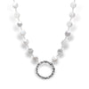Circle White Coin Pearls Necklace - Petroff Gallery - Jewellery