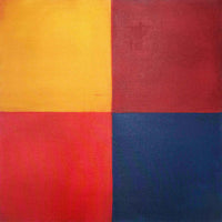 Circus: Yellow Bus 30" x 30" Petroff Gallery 