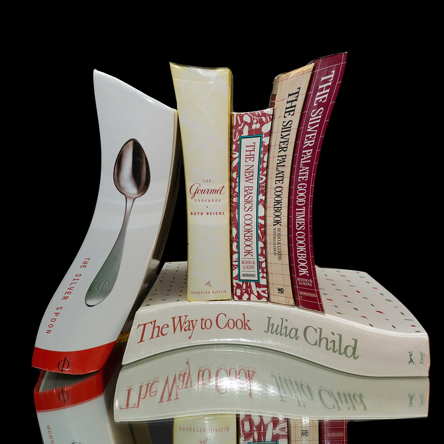 Classic Cookbook 40" x 40" - Petroff Gallery -  - Edith Levy - Classic Cookbook, 40" x 40"