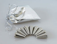 Clear Block Menorah - Petroff Gallery