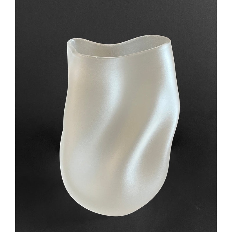 Clear Frosted Ovelle - Petroff Gallery -  - The Goodman Studio - Clear Frosted Ovelle