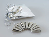 Clear "S" Menorah - Petroff Gallery -  - Joel & Candace Bless - Inserts