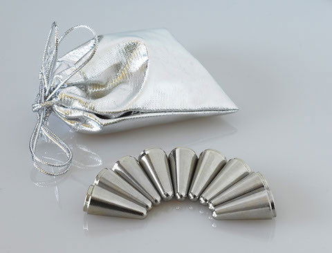 Clear "S" Menorah - Petroff Gallery -  - Joel & Candace Bless - Inserts