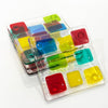 Coaster Set Multiple Colours - Petroff Gallery - Glass Art
