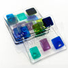 Coaster Set Multiple Colours - Petroff Gallery - Glass Art