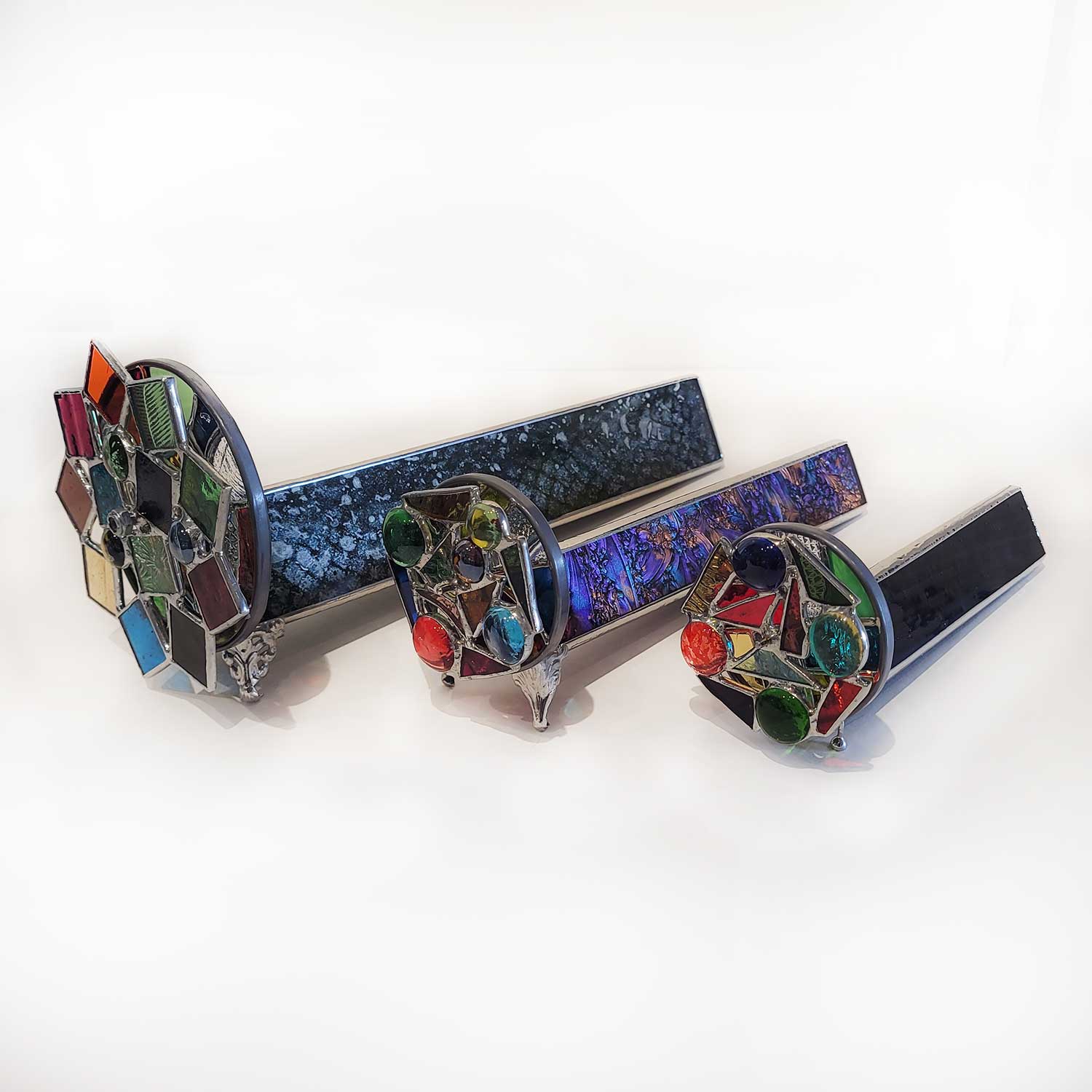 Hubblescope and two other kaleidoscopes size comparison - Petroff Gallery - Kaleidoscope
