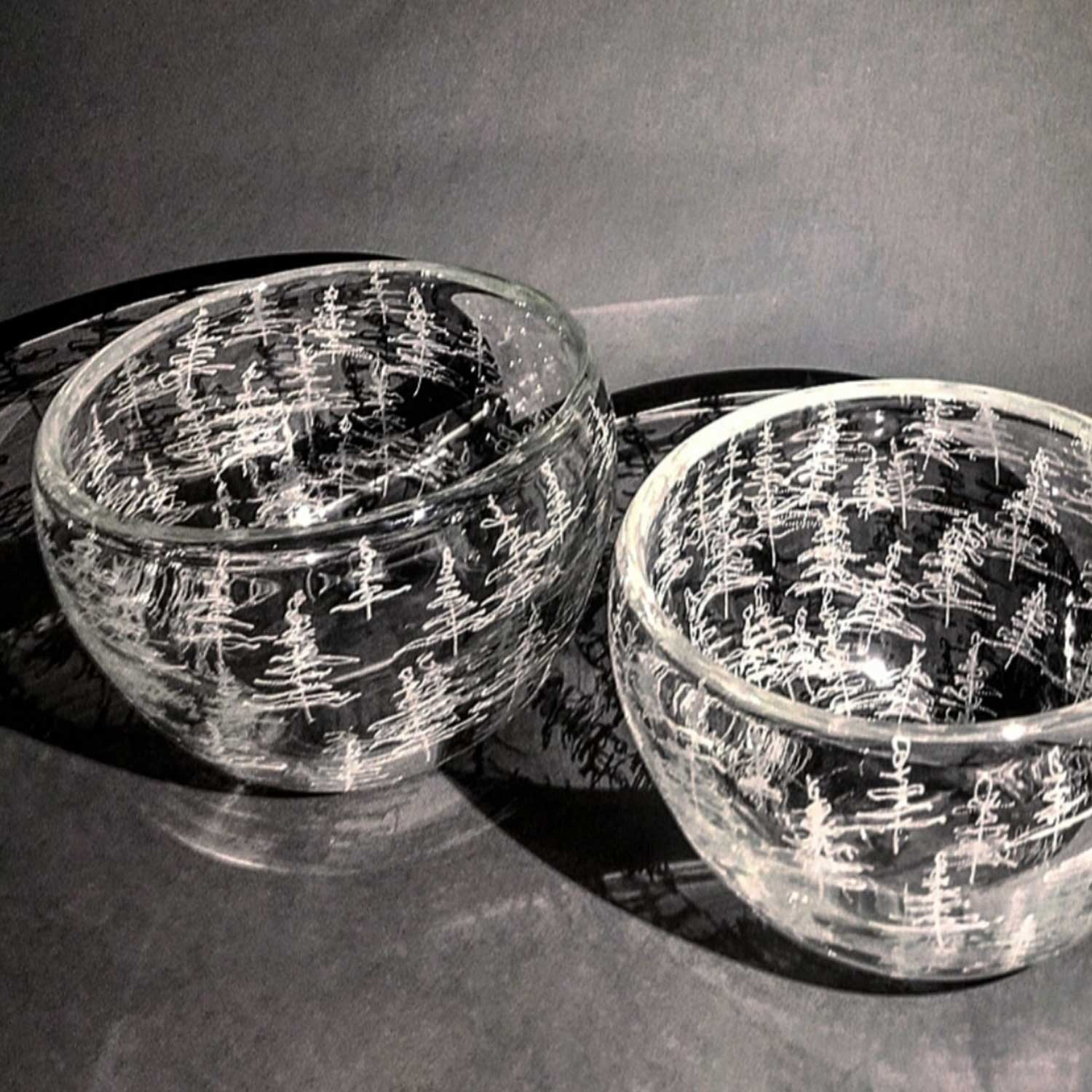 Coniferous Bowl - Petroff Gallery -  - Becky Lauzon - Coniferous Bowl