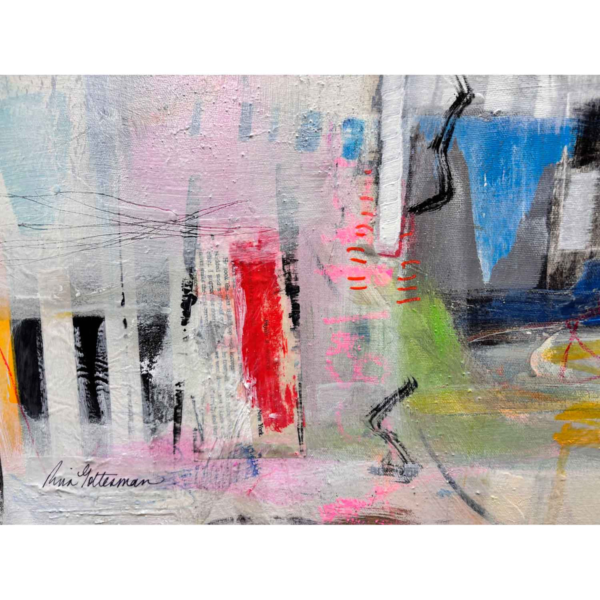 Conversastions 2 60" x 30" - Petroff Gallery - Painting