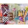 Conversastions 2 60" x 30" - Petroff Gallery - Painting