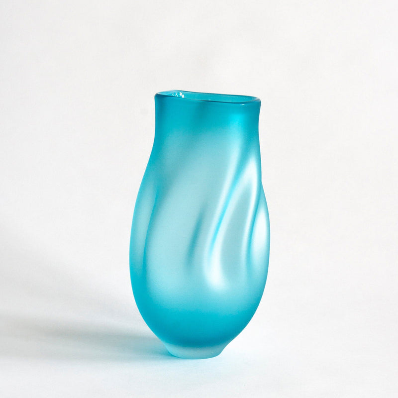Copper Blue Ovelle - Petroff Gallery -  - Jeff Goodman Studio-Copper Blue Ovelle