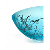 Copper Blue Scribe Bowl - Petroff Gallery -  - Goodman Studio - Copper Blue Scribe Bowl, 7"H x 14.5"W x 10"L