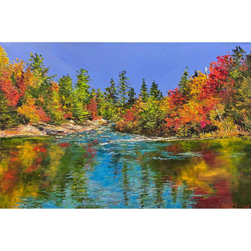 Cottage Life 24" x 36" - Petroff Gallery - Painting
