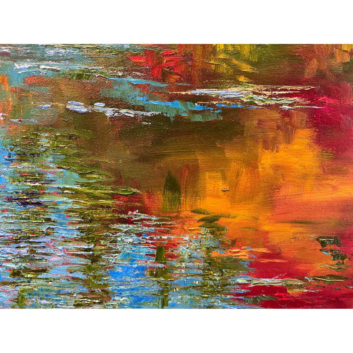 Cottage Life 24" x 36" - Petroff Gallery - Painting