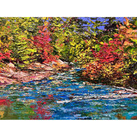 Cottage Life 24" x 36" - Petroff Gallery - Painting